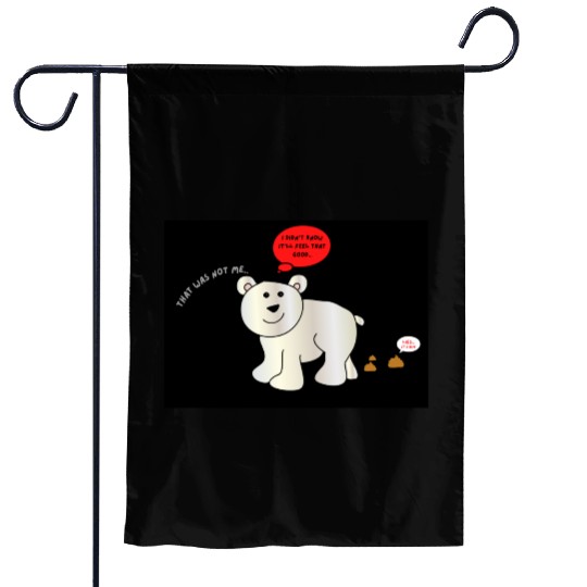 Naughty Cute Polar Bear Cub Meme By Abby Anime Garden Flags