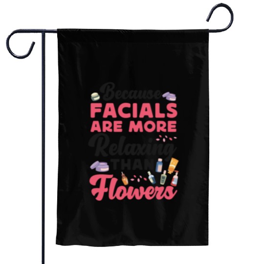 Cute Licensed Esthetician Skincare Garden Flags