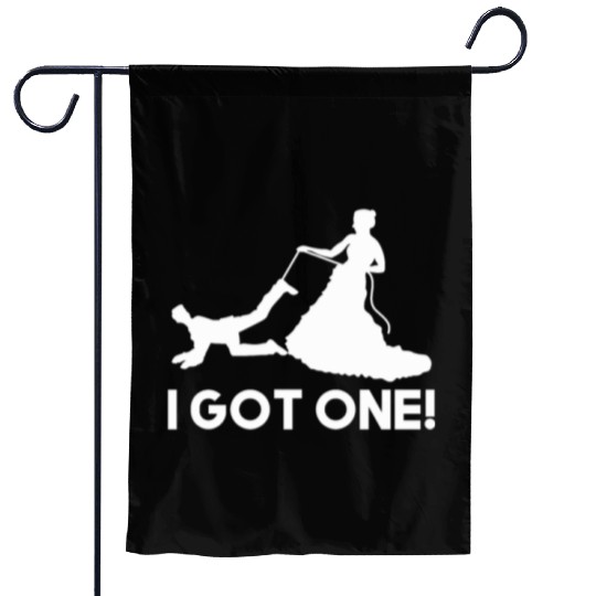 I Got One Bride Groom Wedding Garden Flags