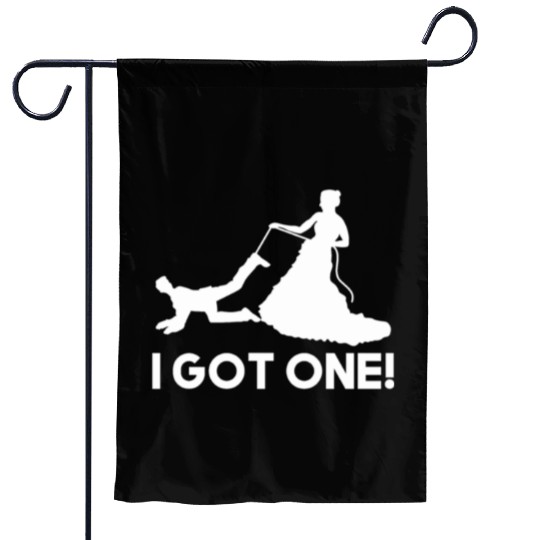 I Got One Bride Groom Wedding Garden Flags