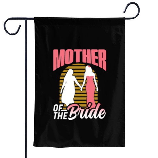 Mother Of The Bride Bachelorette Party Wedding Garden Flags
