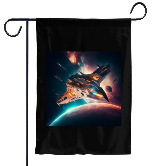 mars Garden Flags