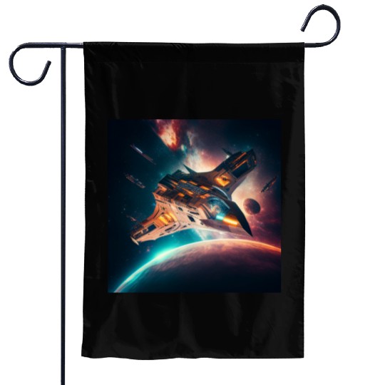 mars Garden Flags