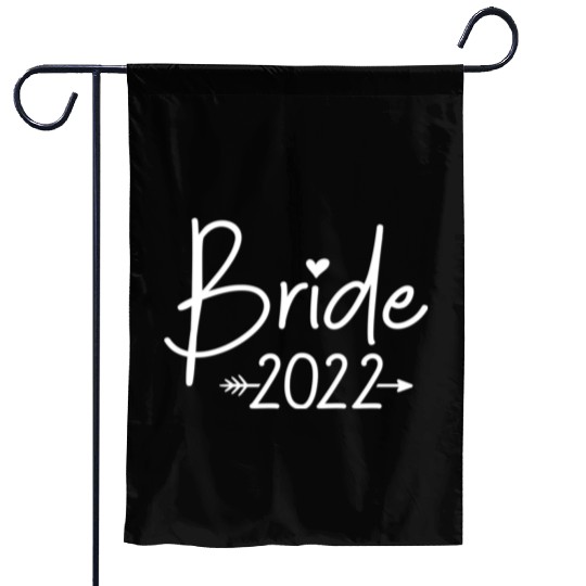 Bride 2022 For Wedding Or Bachelorette Party Garden Flags