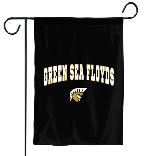 Green Sea Floyds High School Trojans Garden Flags