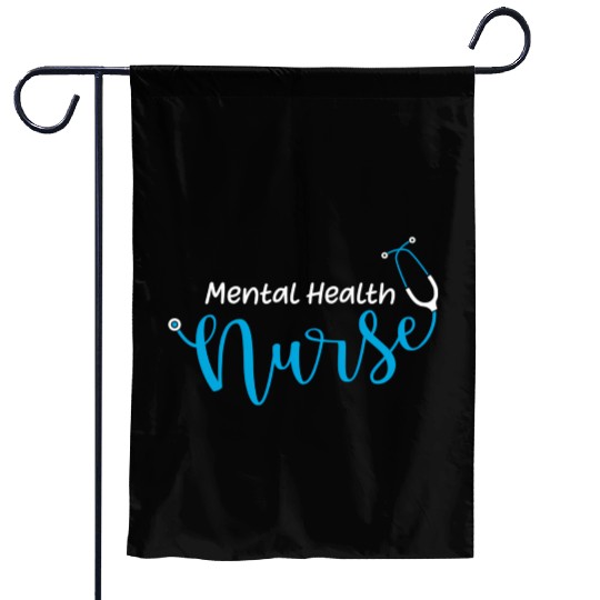 Stethoscope Mental Health Nurse Garden Flags