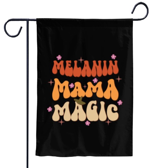 Melanin Mama Magic, Independence Day Garden Flags