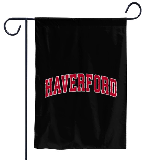 Haverford Pennsylvania Pa Sports Red Garden Flags