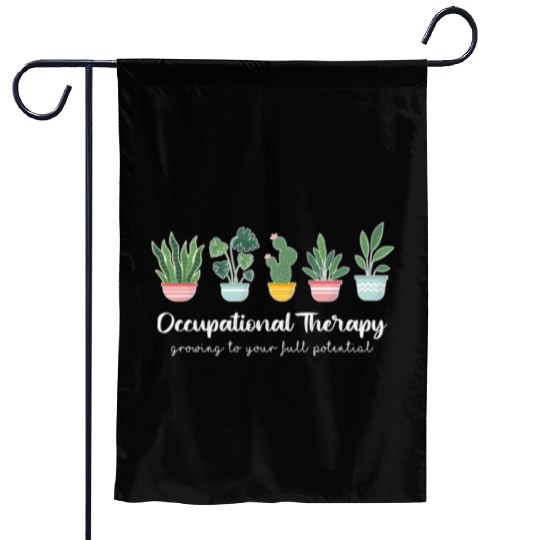 Occupational Therapy Pediatric Therapist Ot Month Garden Flags