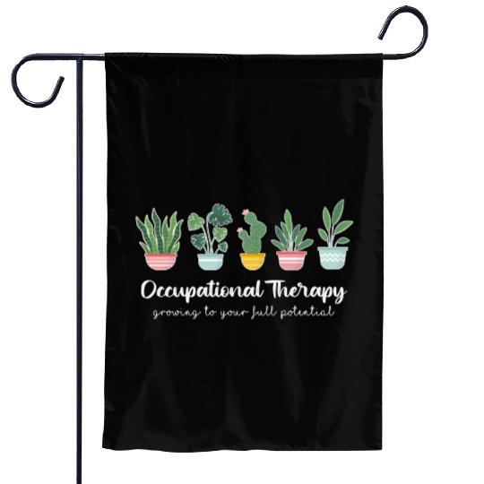 Occupational Therapy Pediatric Therapist Ot Month Garden Flags