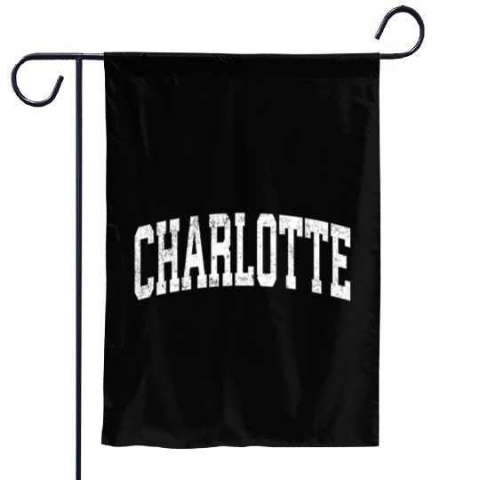 Charlotte North Carolina Nc Athletic Sports Garden Flags