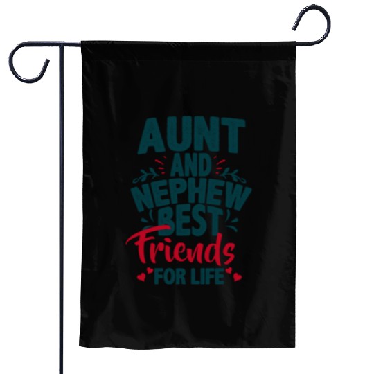 Aunt And Nephew Best Friends Garden Flags