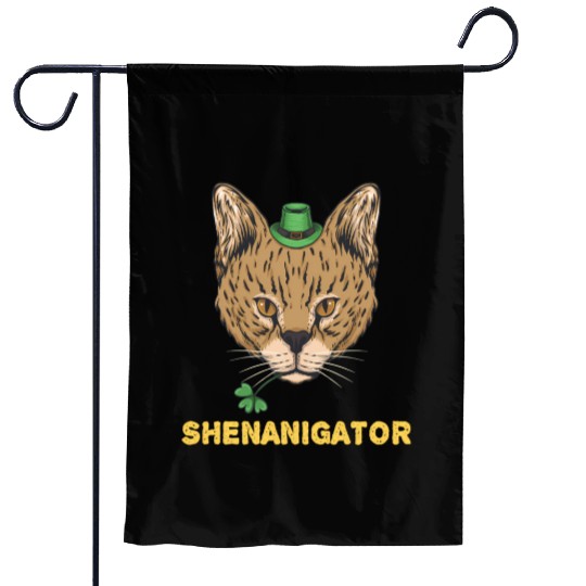 Shenanigator Irish Shenanigans St PatricDay Garden Flags