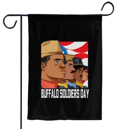 National Buffalo Soldiers Day July 28Th Patriotic Garden Flags