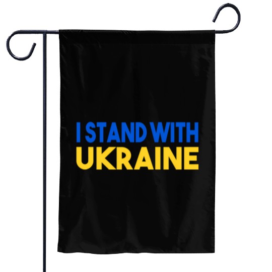 Ukraine Flag I Stand With Ukraine Mens Garden Flags
