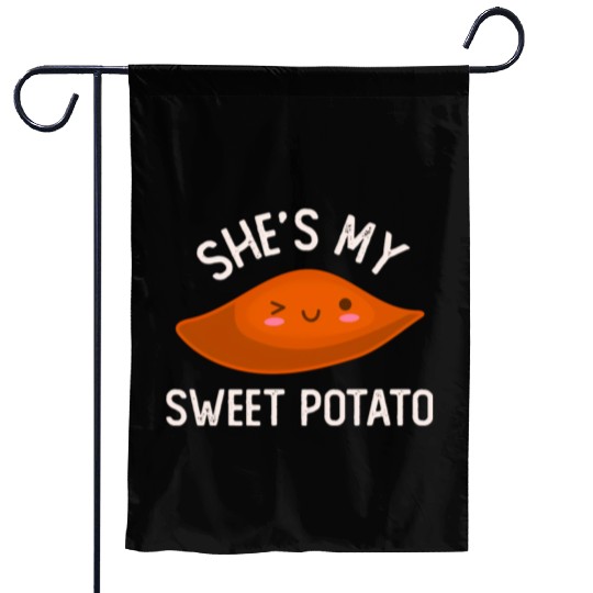 She'S My Sweet Potato I Yam Thanksgiving Garden Flags