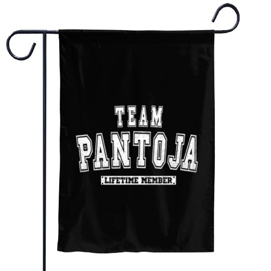 Team Pantoja Lifetime Member Family Last Name Garden Flags