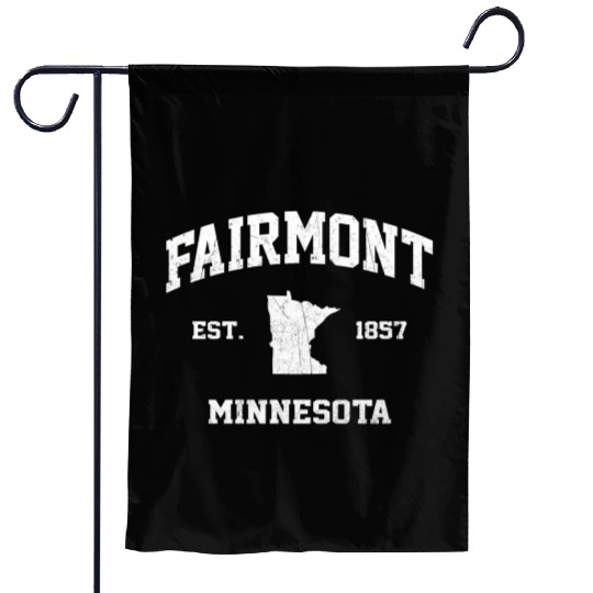 Fairmont Minnesota Mn State Athletic Style Garden Flags