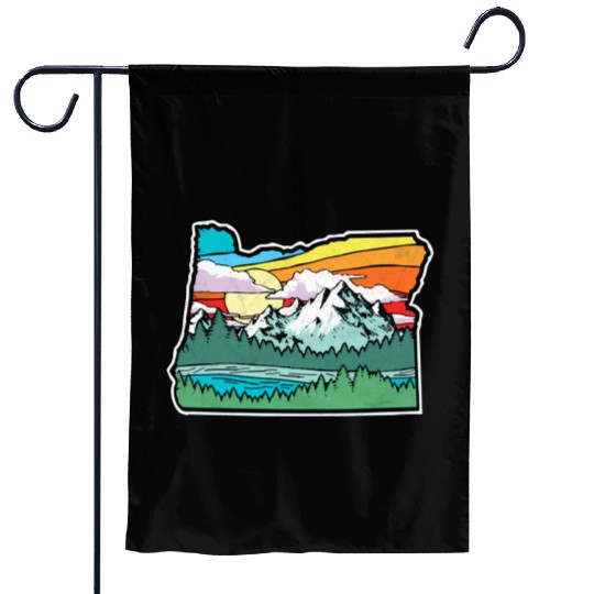 Oregon Nature Outdoors Garden Flags