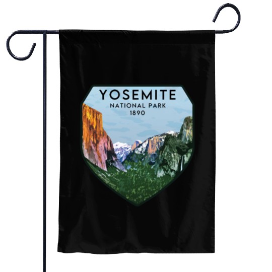 yosemite national park Garden Flags
