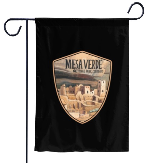 mesa verde national park Garden Flags