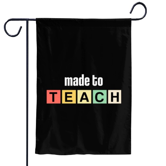 Teacher Garden Flags Appreciation Gift Women Men