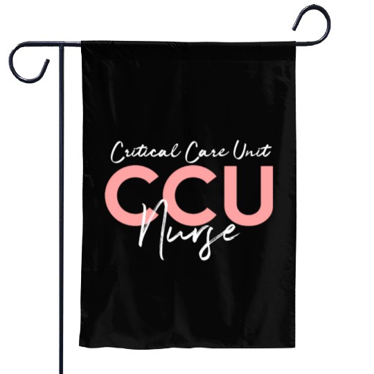 Critical Care Unity Ccu Nurse Emergency Room Nurse Garden Flags