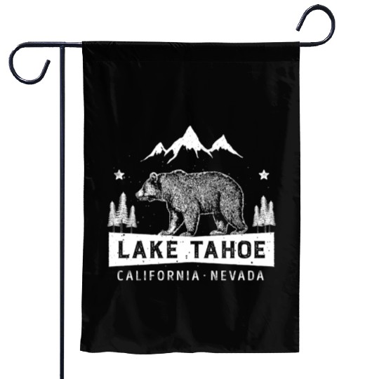 Lake Tahoe California Nevada Bear Garden Flags