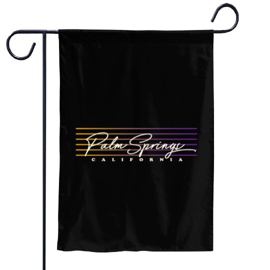 Palm Springs Style California Garden Flags