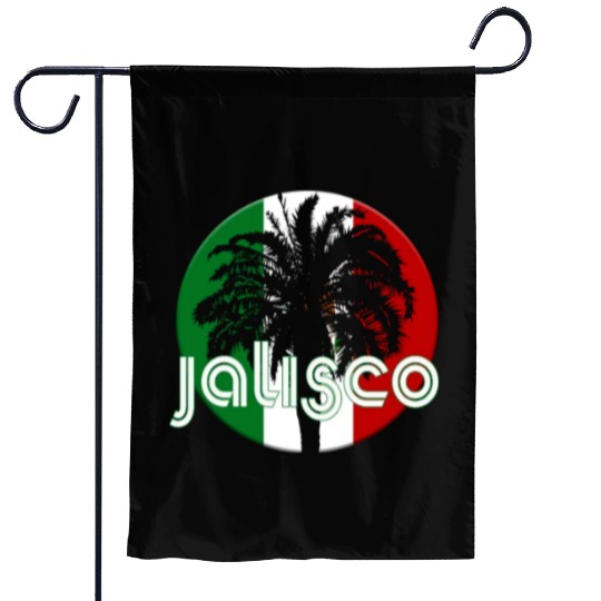 Jalisco Mexico Flag Native Palm Tree Mexican Garden Flags