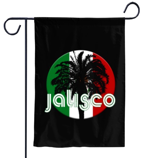 Jalisco Mexico Flag Native Palm Tree Mexican Garden Flags