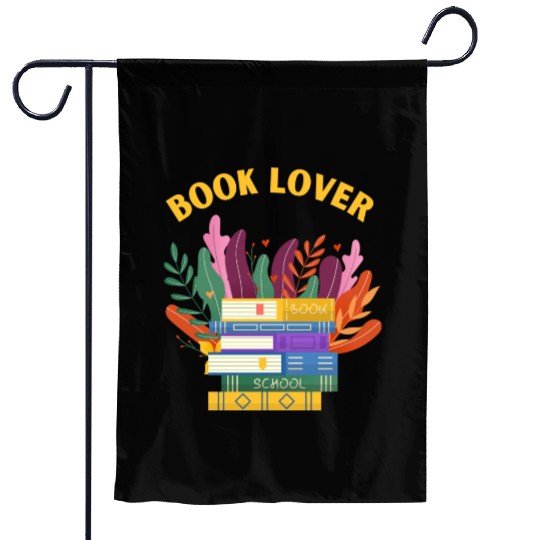 Book Lover Love For Books Garden Flags