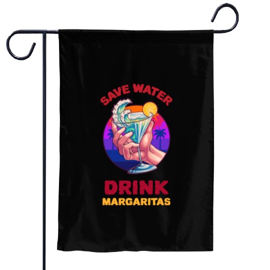 Margarita Save The Environment Garden Flags