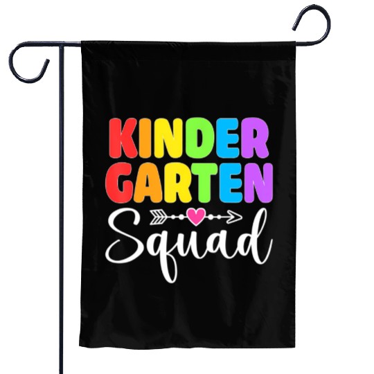 Kindergarten Squad Teacher Student Team Back To Sc Garden Flags
