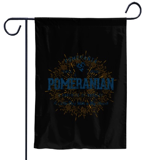 Pomeranian Garden Flags