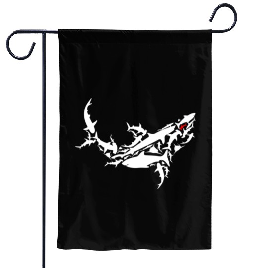 Great White Shark - Ocean Shark Garden Flags