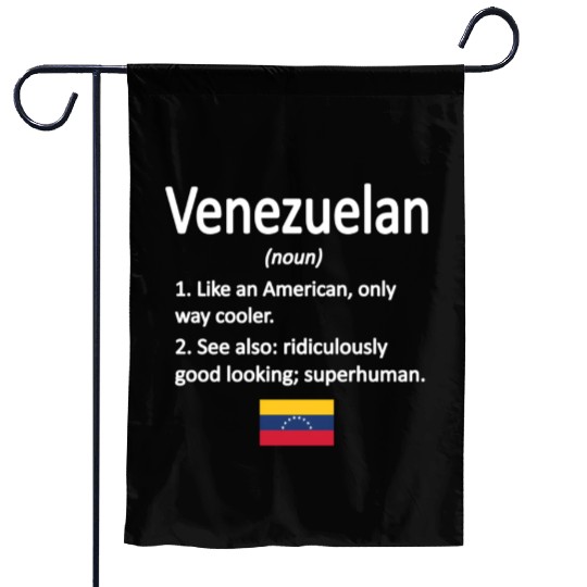 Proud Venezuelan Definition Venezuela Flag Venezue Garden Flags
