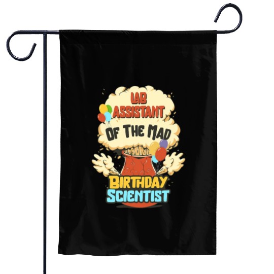 Chemistry Science Chemist Student Lab Assistant Garden Flags