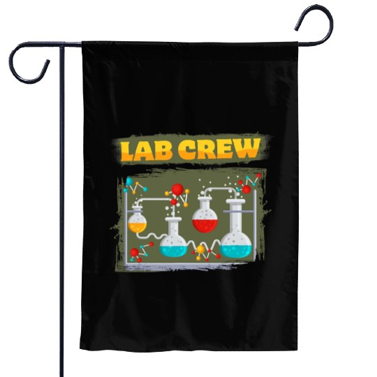Chemistry Science Chemist Student Lab Crew Garden Flags