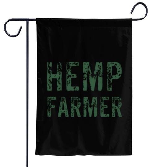 Hemp Farm Garden Flags