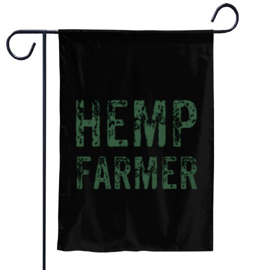 Hemp Farm Garden Flags