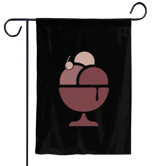 ice cream Garden Flags