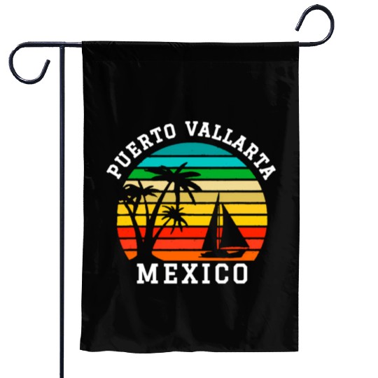 Puerto Vallarta Mexico Family Vacation Garden Flags