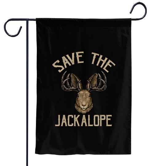 Save The Jackalope For Jackalope Fans Garden Flags