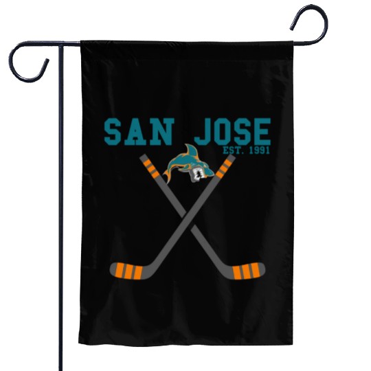 San Jose Sports Team Est 1991 Novelty Athletic Garden Flags
