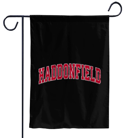 Haddonfield New Jersey Nj Sports Red Garden Flags