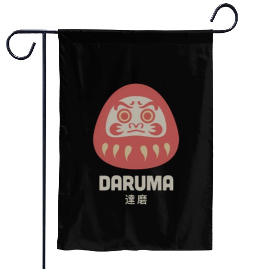 Daruma Doll Japan Zen Buddhism Daruma Garden Flags
