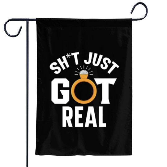 Bride And Groom Wedding Day Marriage Just Married Garden Flags