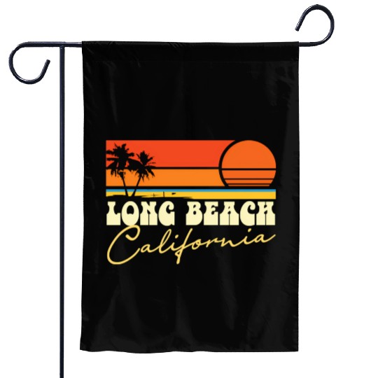 Long Beach California Garden Flags