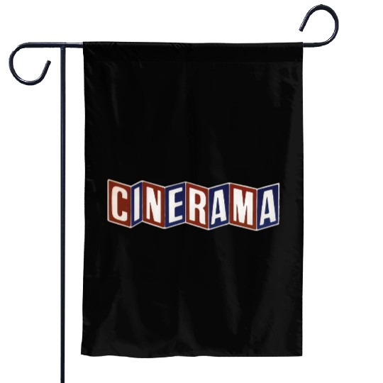 Cinerama Movie Theatre Los Angeles Garden Flags